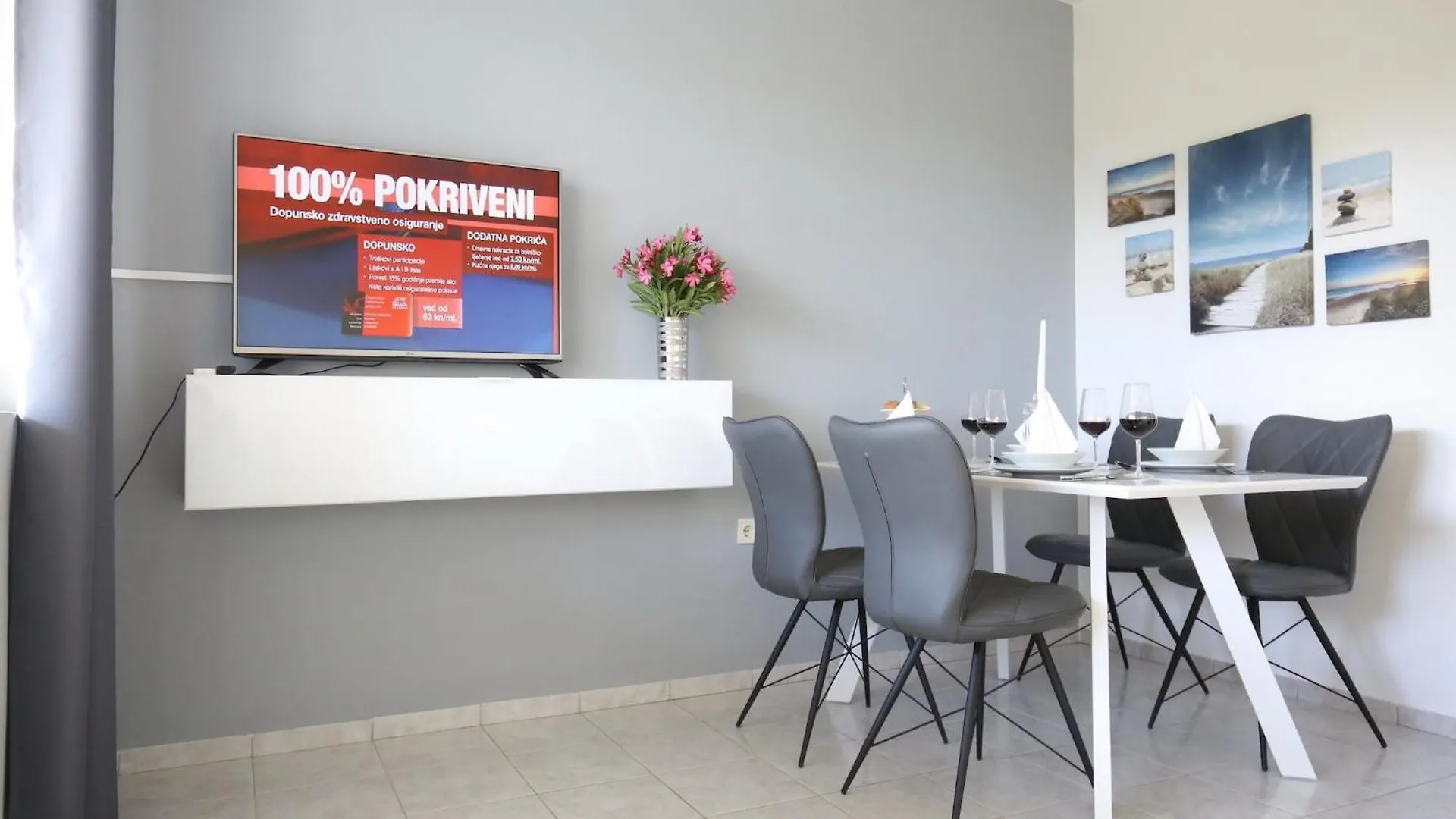 Scenic Holiday Home In Bibinje Near Sea