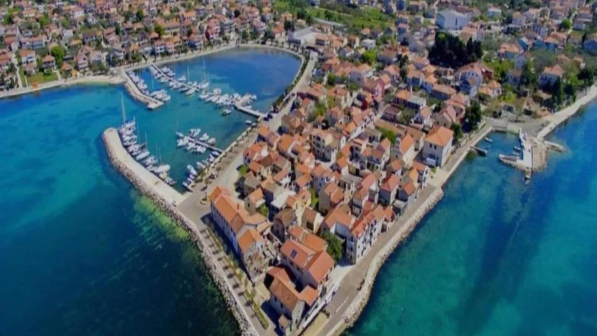 Scenic Holiday Home In Bibinje Near Sea